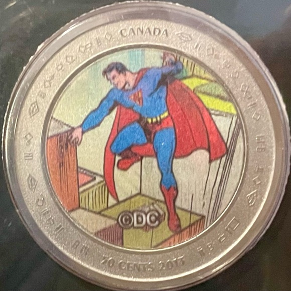 2013 lenticular special effects collector issue 50 cent coin presents Superman. - Picture 8 of 9